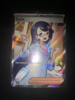 Luce Nera Zania Trainer Full Art 162/086 Italiano Ita Carta Pokemon - Image 1