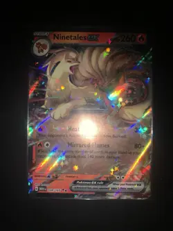 Carta Pokemon Ninetales Ex 038/165 Ultra Rare 151 Eng English Near Mint - Image 1