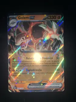 Carta Pokemon Golem Ex 076/165 Ultra Rare 151 Eng English Near Mint - Image 1