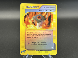 Fire Cube 01 - Reverse Holo - 122/147 Aquapolis - Pokemon TCG - 2003 - Image 1