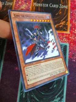 Yu-Gi-Oh! Gorz the Emissary of Darkness BP01-EN014 Rare 1st Edition Near Mint b2 - Image 2
