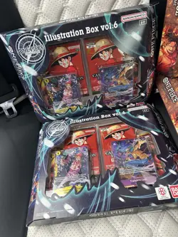 One Piece Illustration Box Vol. 5 & 6 *LOT OF 5 New SEALED IN HAND - Image 2