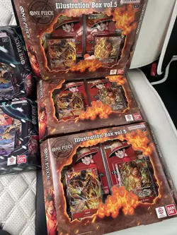 One Piece Illustration Box Vol. 5 & 6 *LOT OF 5 New SEALED IN HAND - Image 3