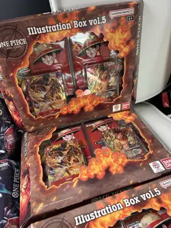 One Piece Illustration Box Vol. 5 & 6 *LOT OF 5 New SEALED IN HAND - Image 4