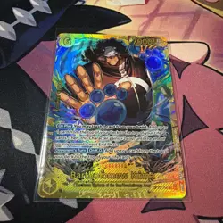 One Piece CCG Bartholomew Kuma Op12-119 Sec Super Rare NM Condition - Image 2