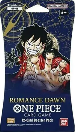 One Piece Romance Dawn English OP-01 Sleeved Sealed Booster (1 Pack) - Image 1