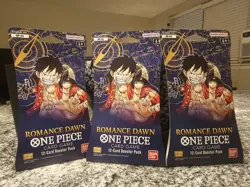 One Piece Romance Dawn English OP-01 Sleeved Sealed Booster (1 Pack) - Image 2