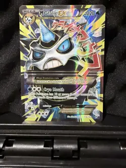 Pokemon TCG M Glalie EX Full Art Holo Ultra Rare Card 156/162 Breakthrough - Image 1