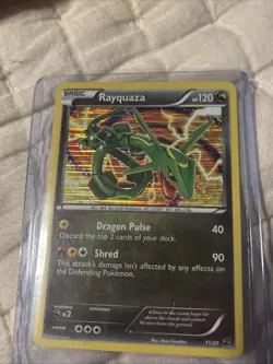 Pokemon TCG Rayquaza Dragon Vault Holo Card 11/20 - Image 1