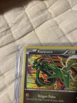 Pokemon TCG Rayquaza Dragon Vault Holo Card 11/20 - Image 5