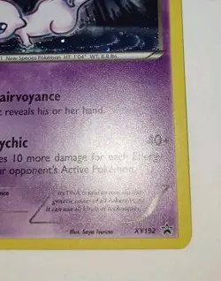 2017 MEW Black Star Holo Promo XY192 XY Pokemon Card NM/Mint 🌟 Tsuruta - Image 2