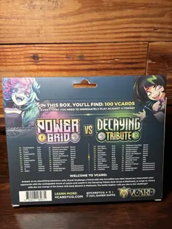 GamerSupps GG VCard TCG 2 Player Starter Kit VTuber Card Game - Free Gift! - Image 3