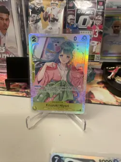 One Piece Card Game TCG Kouzuki Hiyori OP06-106 Super Rare - Image 1