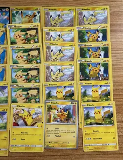 Pikachu Pokemon TCG Card Lot (38 Total) - Image 2