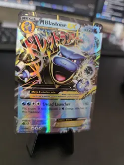 Pokemon M Blastoise EX 18/83 Generations Full Art Holo 220 HP Mega FAN ART CARD - Image 2