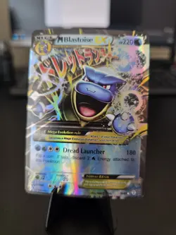 Pokemon M Blastoise EX 18/83 Generations Full Art Holo 220 HP Mega FAN ART CARD - Image 3
