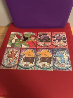 Topps Pokemon Trading Cards Bundle blue label 17 cards NM - Image 3