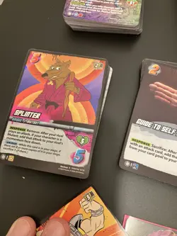 Universus TMNT TCG CCG Characters Retro Mutant Mayhem 300 plus card lot Bebop - Image 3