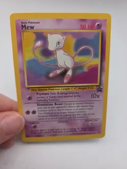 1995 Mew 8 Wotc Promo Regular Pokemon Card Mint Condition - Image 3