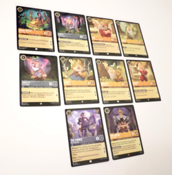 Disney Lorcana Theme Lot - Snow White And The Seven Dwarves Lot of 10 Cards - Image 2