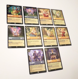 Disney Lorcana Theme Lot - Snow White And The Seven Dwarves Lot of 10 Cards - Image 3