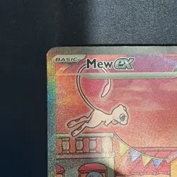 Pokemon Card Mew Ex 053 Black Star Promo Scarlet Violet Pokemon 151 UPC DMG - Image 2