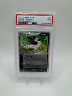 Graded Pokemon Card - Shiftry EX Holo 97/108 - PSA Mint 9 - EX Power Keepers - Image 1