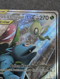 Celebi & Venusaur GX SM167 Sm Pokemon Card Holo-Mint - Image 3