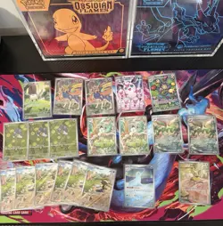 Phantasmal Flames Card Lot. Pokemon Charizard Gengar. 58 Card Lot - Image 1