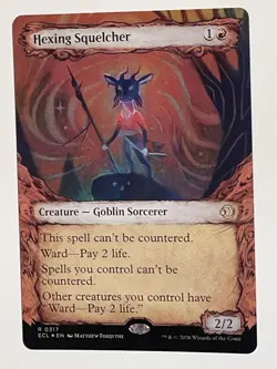 Hexing Squelcher - Showcase - FOIL - Lorwyn Eclipsed NM - MTG Magic - Image 2