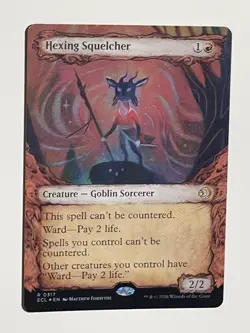 Hexing Squelcher - Showcase - FOIL - Lorwyn Eclipsed NM - MTG Magic - Image 4