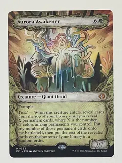 Aurora Awakener - Showcase - Lorwyn Eclipsed - Regular - NM - MTG Magic - Image 1