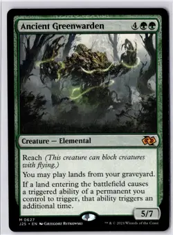 Ancient Greenwarden Foundations Jumpstart Regular NM M 0627 - Image 1