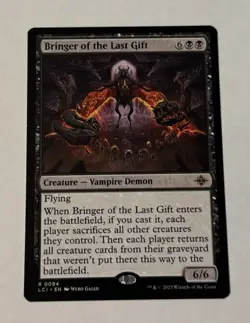 MTG Bringer of the Last Gift - Lost Caverns of Ixalan LP - Image 1