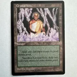 Crystal Vein LP, English Mirage MTG Magic - Image 1