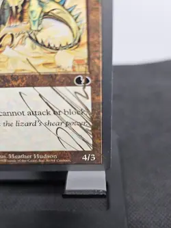 Scissors Lizard - Signed by Artist - LP - Magic the Gathering - Image 2