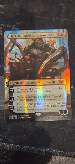 MtG Daretti, Ingenious Iconoclast FOIL MED - Image 1