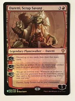 Daretti, Scrap Savant (CM2) The List Reprints Foil MTG NM - Image 1