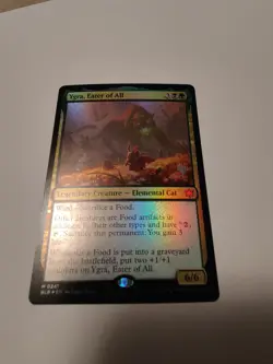 Ygra, Eater of All - Foil - Promo Pack Near Mint, English Bloomburrow Promo - Image 1