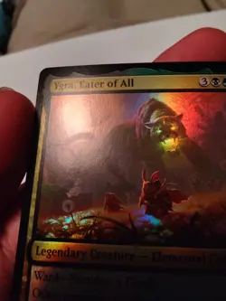 Ygra, Eater of All - Foil - Promo Pack Near Mint, English Bloomburrow Promo - Image 2
