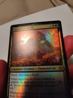 Ygra, Eater of All - Foil - Promo Pack Near Mint, English Bloomburrow Promo - Image 3