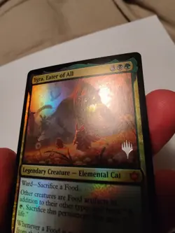 Ygra, Eater of All - Foil - Promo Pack Near Mint, English Bloomburrow Promo - Image 4