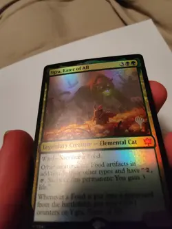 Ygra, Eater of All - Foil - Promo Pack Near Mint, English Bloomburrow Promo - Image 5