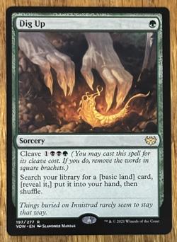 MTG Innistrad Crimson Vow, Dig Up - Image 1