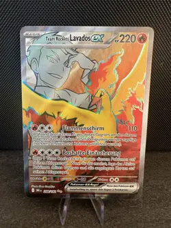 Near Mint | Team Rockets Lavados EX 208/182 | German | Holo | Pokemon TCG - Image 1