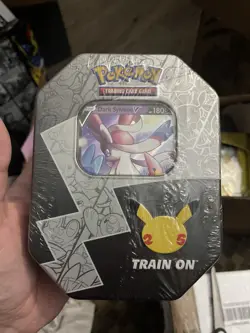 Pokemon TCG 25th Anniversary Celebrations Tin Dark Sylveon V Factory Sealed - Image 1