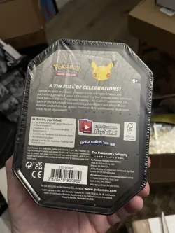 Pokemon TCG 25th Anniversary Celebrations Tin Dark Sylveon V Factory Sealed - Image 2