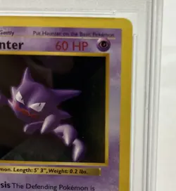 1st Edition Shadowless Haunter 29/102 Base Set Pokemon Card PSA 9 Mint - Image 2
