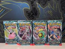 Pokemon Tcg Scarlet And Violet Journey Together Packs Set Of 4 booster packs - Image 1