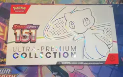 Pokemon 151 UPC Accessories: Mew Coin + Dice + Status Coin + Deck Box Brand New! - Image 1